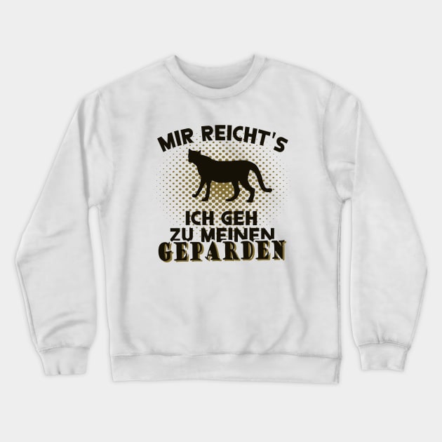 schneller Gepard Afrika Safari Liebhaber Tier Crewneck Sweatshirt by FindYourFavouriteDesign